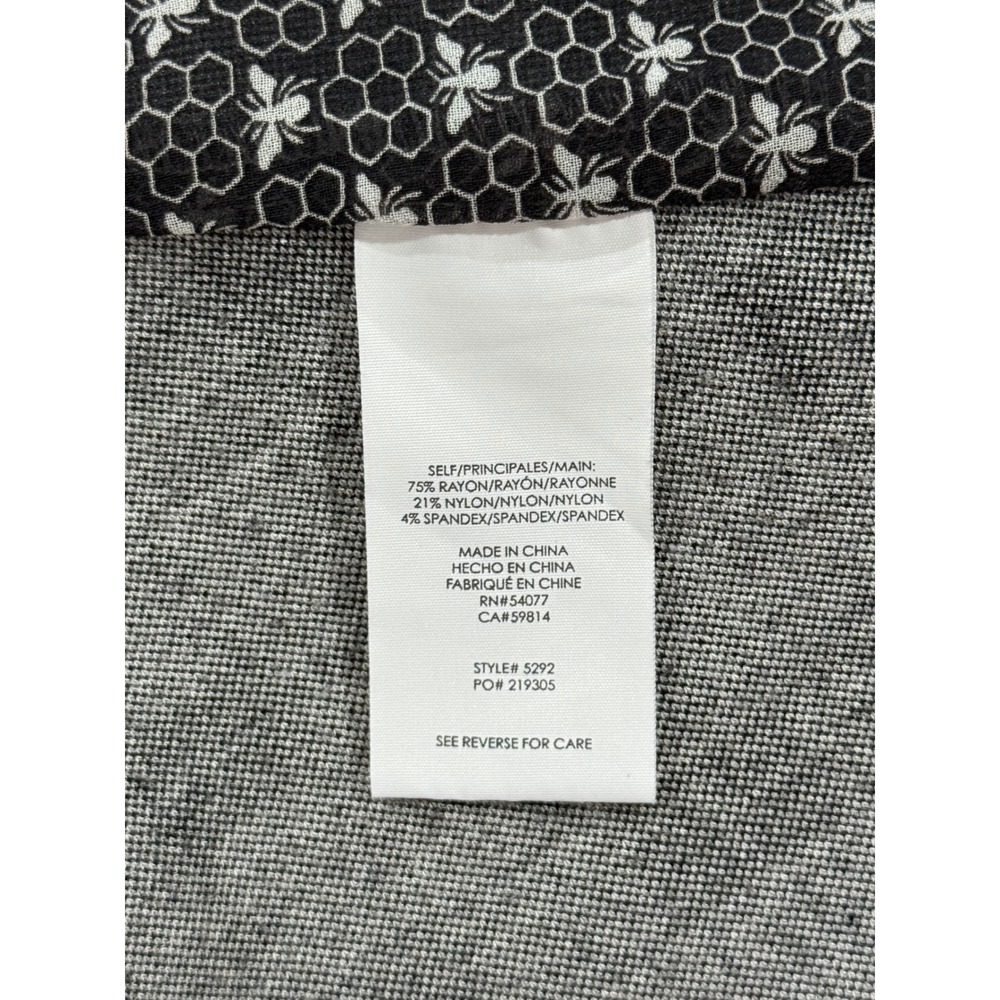 Cabi 5292 Valentina Checked Ponte Knit Blazer Jacket Women's Size 10 W453 - Picture 3 of 9
